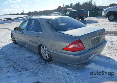 2004 Mercedes-Benz S 430 4Matic из США, поврежденный, VIN WDBNG83J44A417088